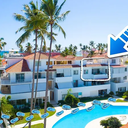 Penthouse Las Terrazas On Bavaro Beach Pool Wifi Bbq 6Guests Parking Pickup Appartement